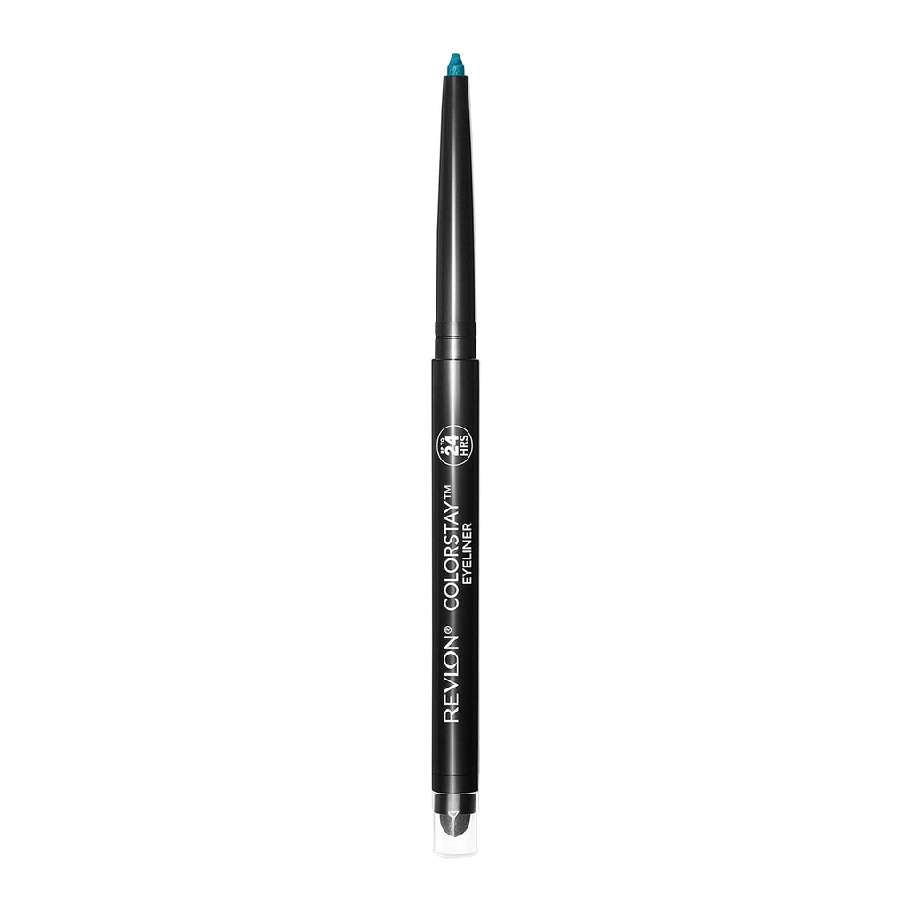Revlon ColorStay Pencil Waterproof Eyeliner, Smudge-Proof, Eye Makeup with Built-In Sharpener, Long-Lasting, Matte Finish, 202 Black Brown, 0.01 oz