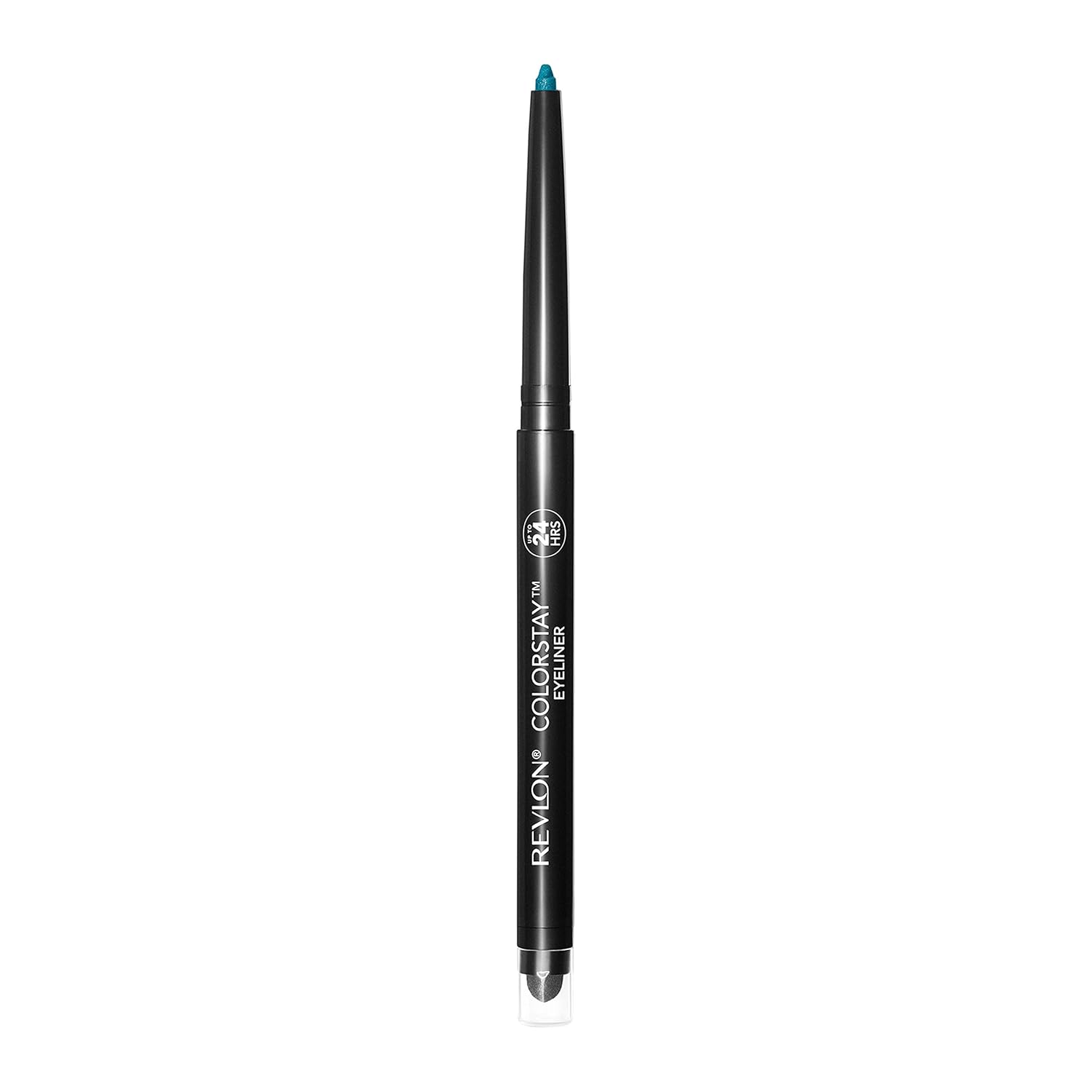 Revlon ColorStay Pencil Waterproof Eyeliner, Smudge-Proof, Eye Makeup with Built-In Sharpener, Long-Lasting, Matte Finish, 202 Black Brown, 0.01 oz