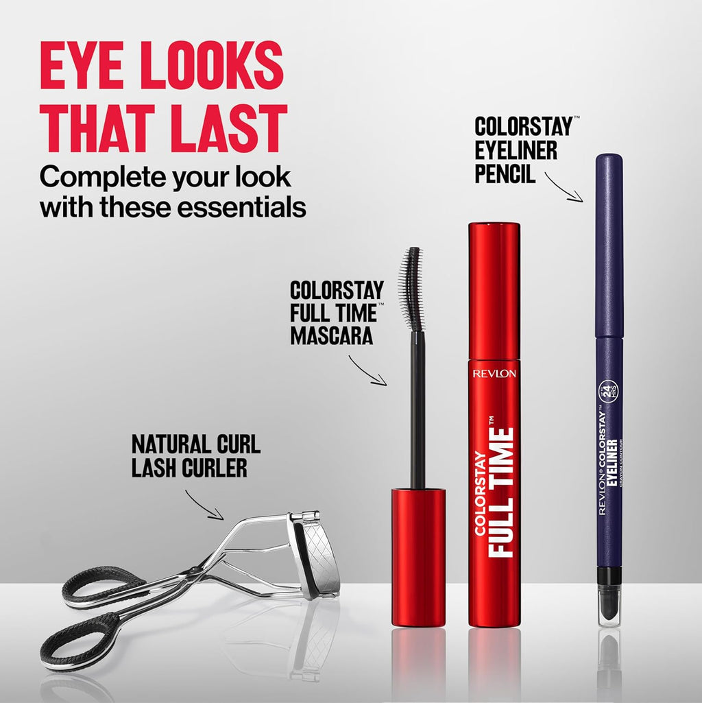 Revlon ColorStay Pencil Waterproof Eyeliner, Smudge-Proof, Eye Makeup with Built-In Sharpener, Long-Lasting, Matte Finish, 202 Black Brown, 0.01 oz